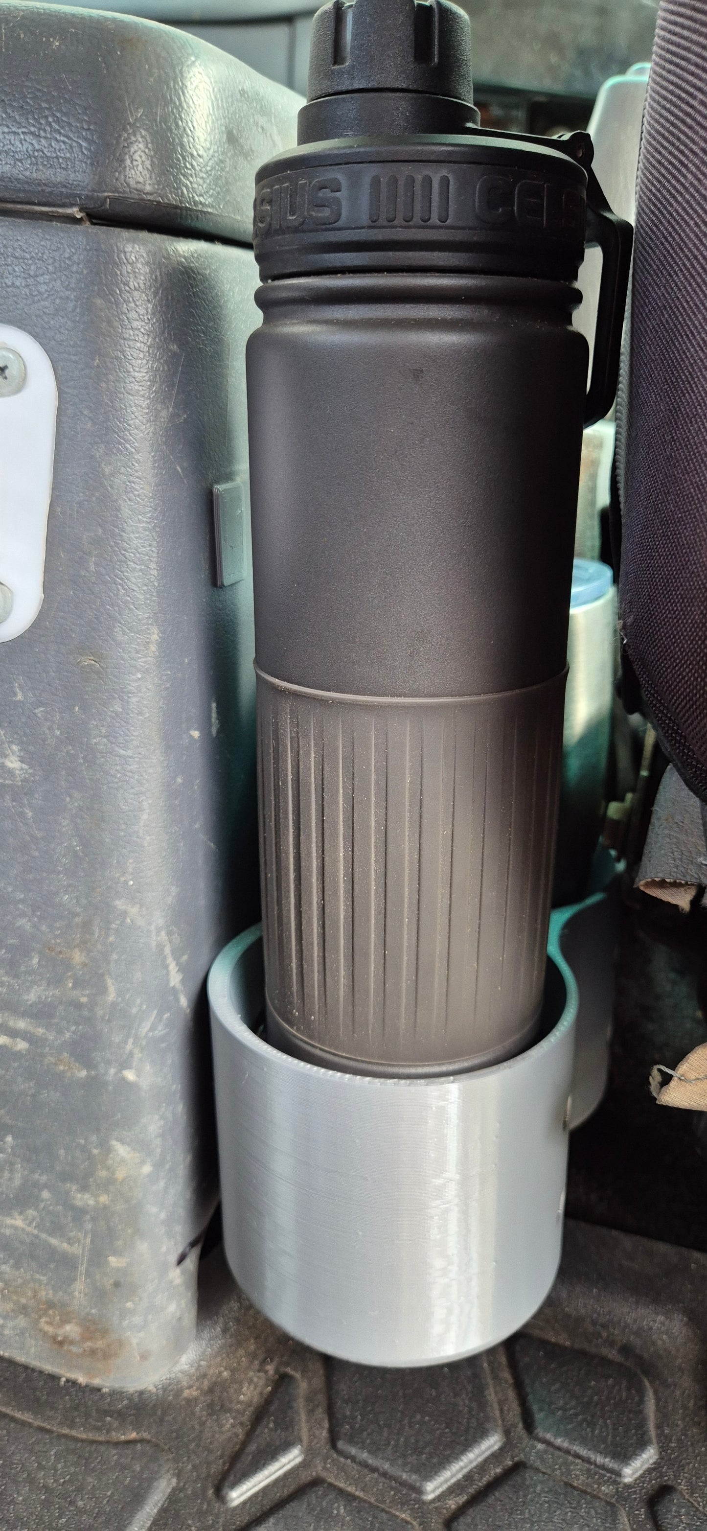 80 Series Landcruiser Double Cup Holder - Low Mounted Bottle Holder Kit