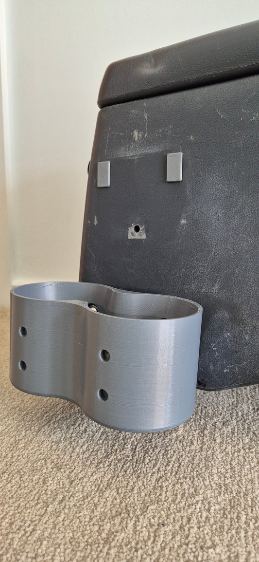 80 Series Landcruiser Double Cup Holder - Low Mounted Bottle Holder Kit